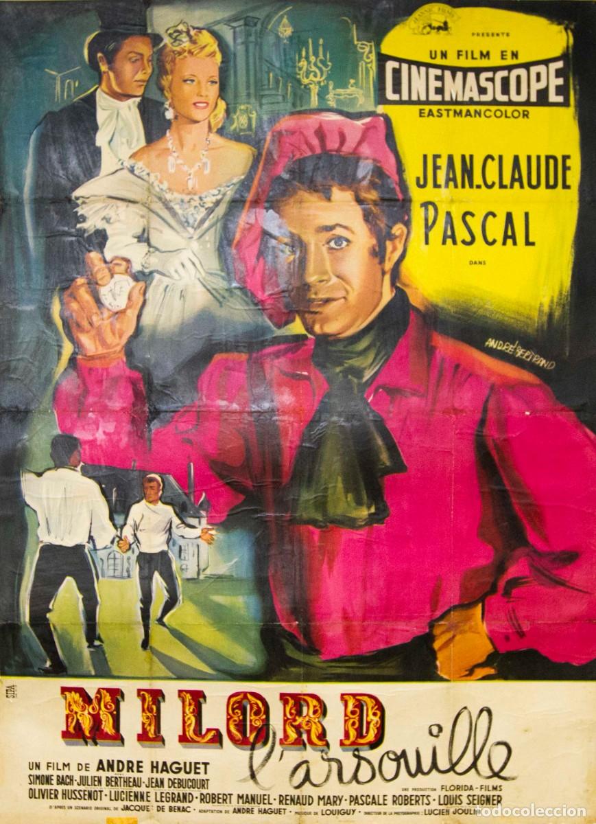 Arte: MILORD L'ARSOUILLE. 1954. LITOGRAF&Iacute;A OFFSET. 185 x 126,5 cm. ANDR&Eacute; BERTRAND.
