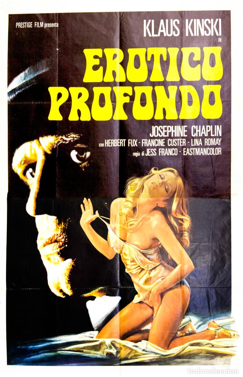 Arte: EROTICO PROFONDO (A Y B). 1980. LITOGRAF&Iacute;A OFFSET. 190 x 139,5 cm. ARTISTA DESCONOCIDO.