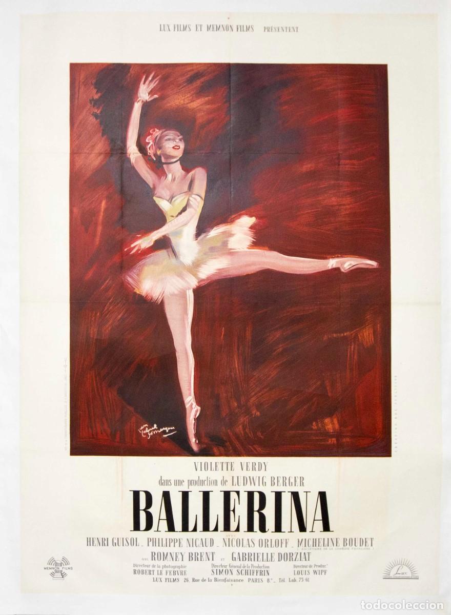 Arte: BALLERINA. 1950. LITOGRAF&Iacute;A OFFSET. 169 ,5 x 126,5. JEAN-GABRIEL DOMERGUE.