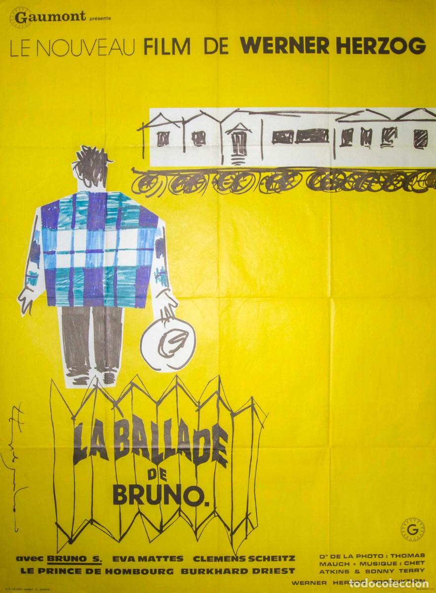 Arte: LA BALLADE DE BRUNO. 1977. LITOGRAF&Iacute;A OFFSET. 157 x 116,5 cm. ARTISTA DESCONOCIDO.
