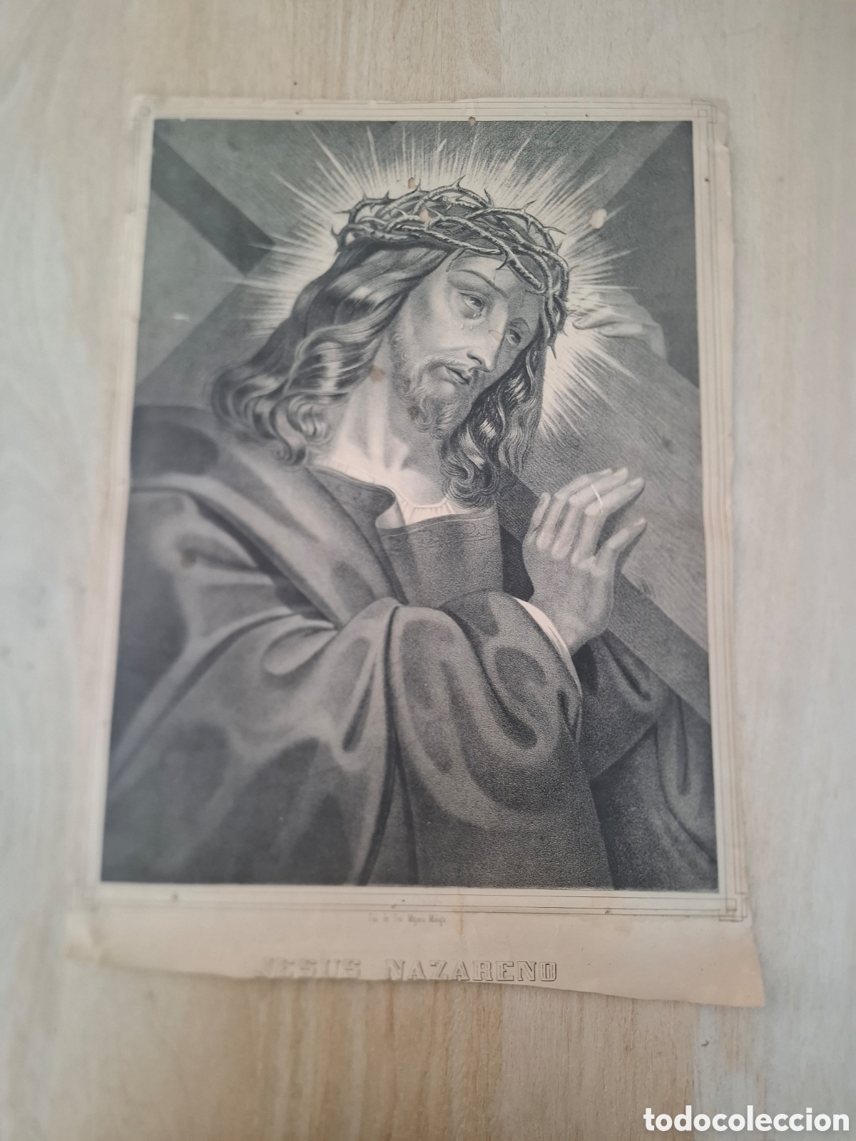 Arte: Jes&uacute;s Nazareno - f&aacute;brica de Fco Mitjana - M&aacute;laga