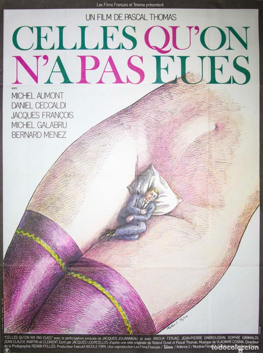Arte: CELLES QU'ON N'A PAS EUES. 1981. LITOGRAF&Iacute;A OFFSET. 157 x 116,5 cm. ROLAND TOPOR.