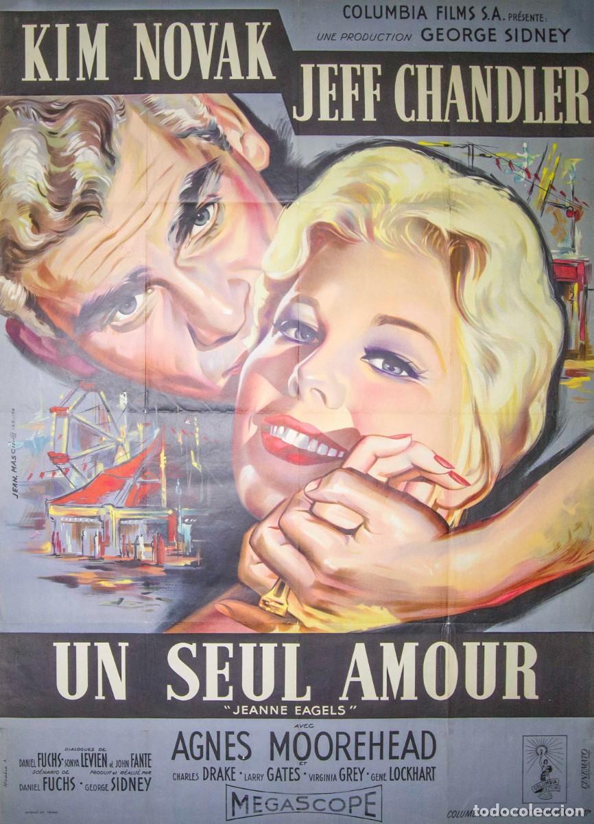 Arte: UN SEUL AMOUR. 1957. LITOGRAF&Iacute;A OFFSET. 158 x 115 cm. JEAN MASCII.