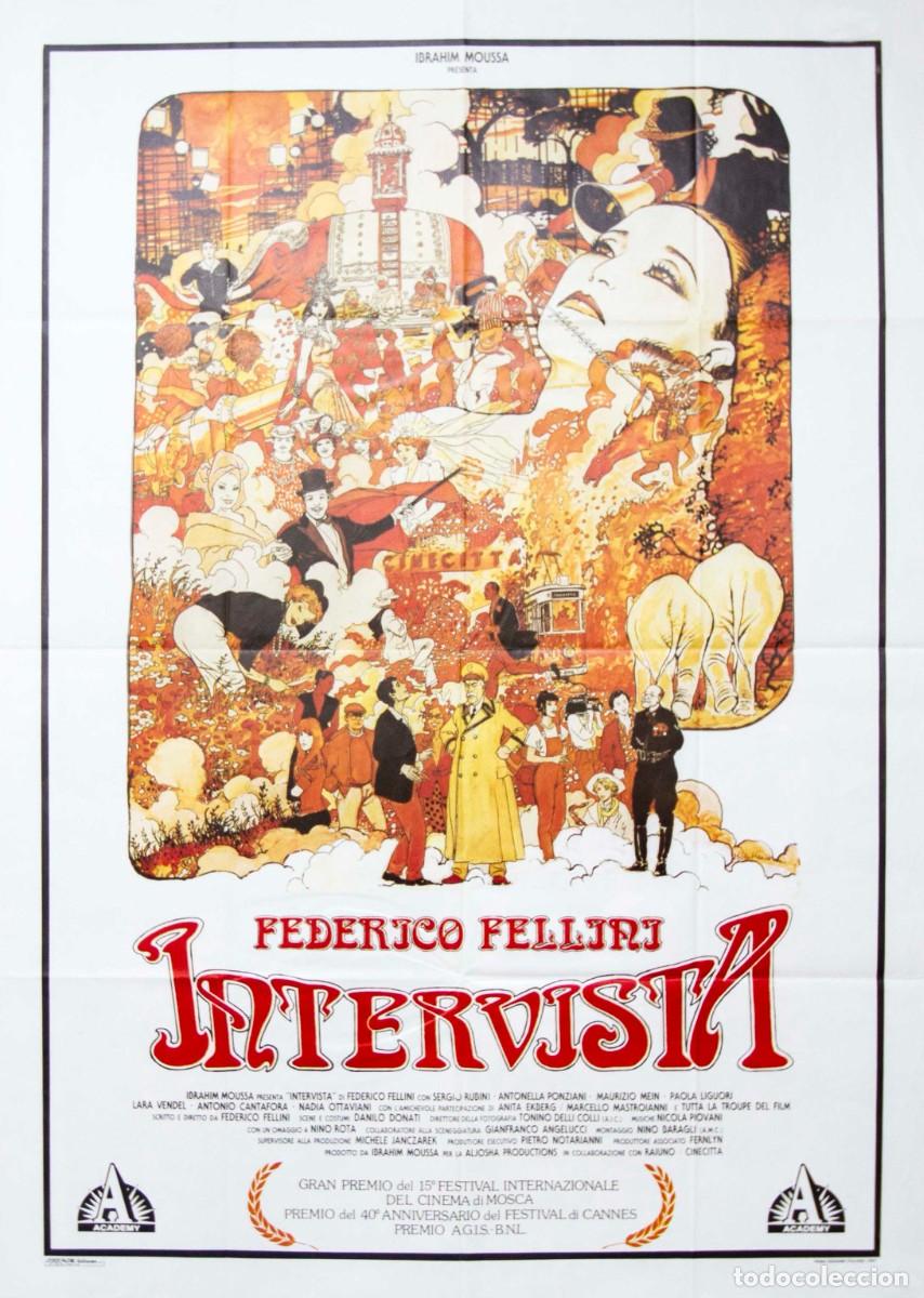 Arte: INTERVISTA. 1987. LITOGRAF&Iacute;A OFFSET. 140 x 99 cm. MILO MANARA (ED. ESPECIAL)