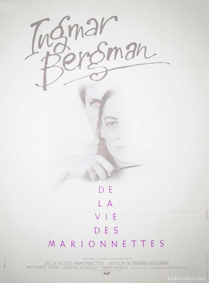 Arte: DE LA VIE DES MARIONNETTES. 1980. LITOGRAF&Iacute;A OFFSET. 160 x 120 cm. FERRACCI.
