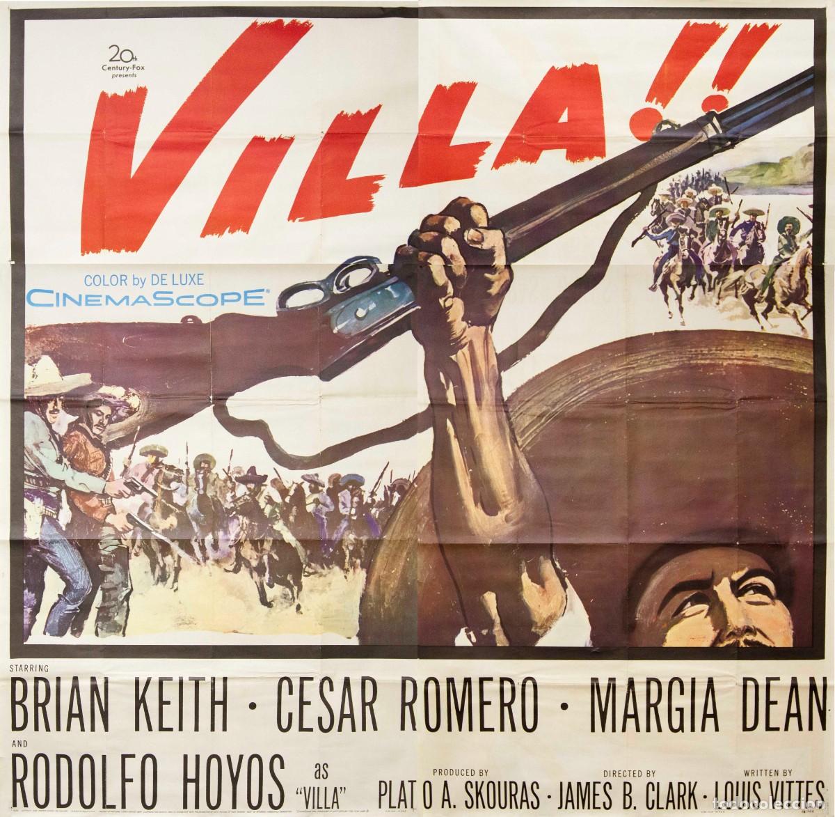 Arte: VILLA!!. 1958. LITOGRAF&Iacute;A OFFSET. 201 x 202 cm. ARTISTA DESCONOCIDO.
