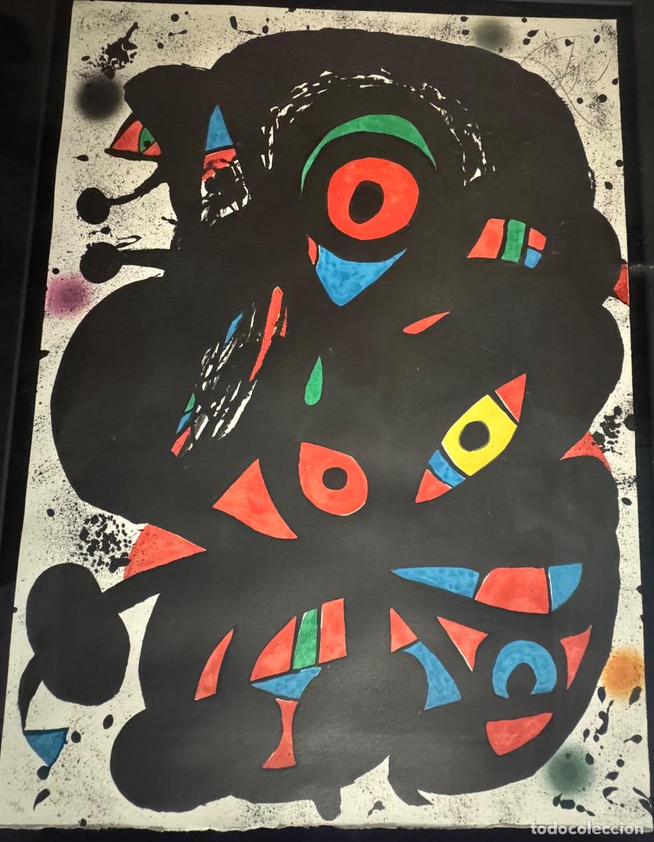 Arte: Litograf&iacute;a Joan Miro
