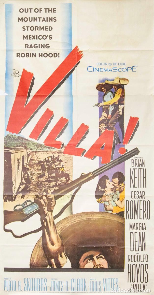 Arte: VILLA!. 1958. LITOGRAF&Iacute;A OFFSET. 203 x 104 cm. ARTISTA DESCONOCIDO.