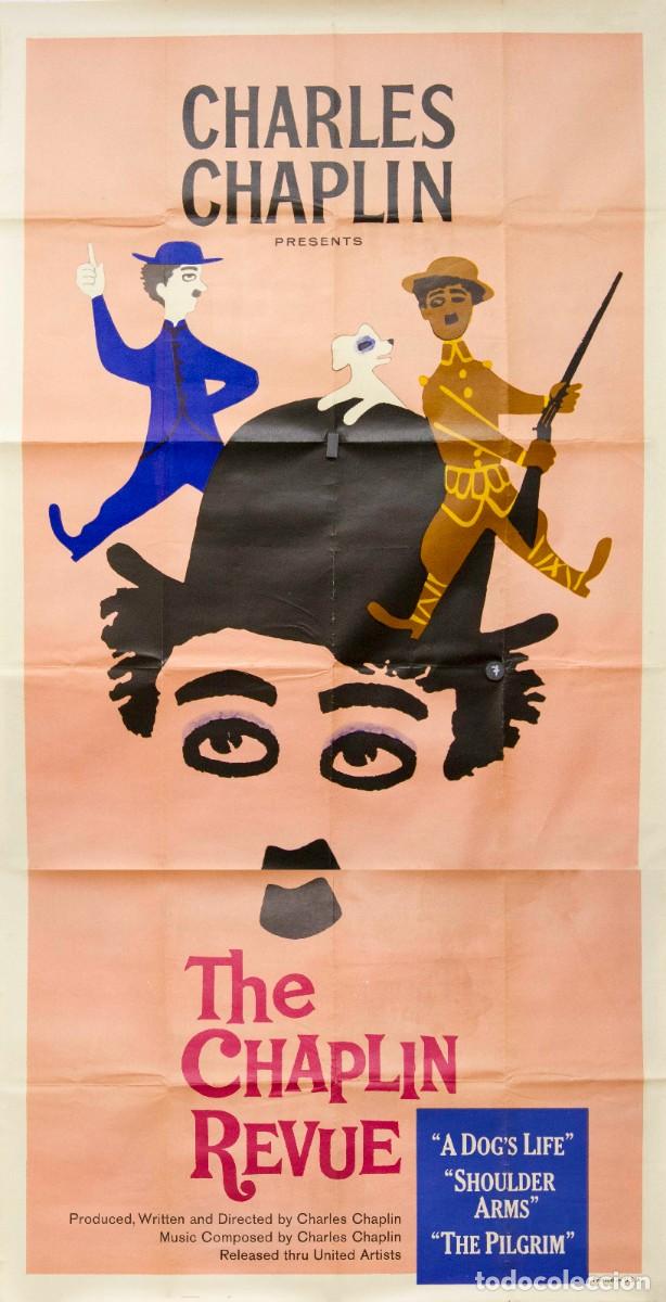 Arte: THE CHAPLIN REVUE. 1959. LITOGRAF&Iacute;A OFFSET. 205 x 105 cm. L&Eacute;O KOUPER.