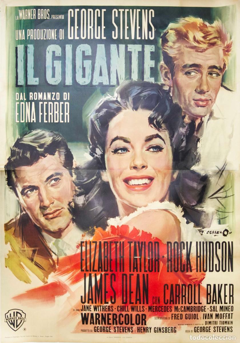 Arte: IL GIGANTE. 1956. LITOGRAF&Iacute;A OFFSET. 196 x 140 cm. ARTISTA DESCONOCIDO.