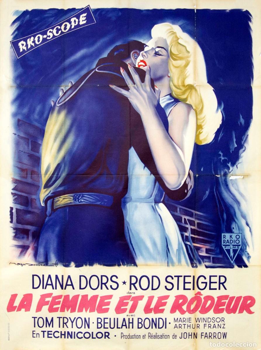 Arte: LA FEMME ET LE R&Ocirc;DEUR. 1957. LITOGRAF&Iacute;A OFFSET. 161 x 119 cm. ROGER SOUBIE.