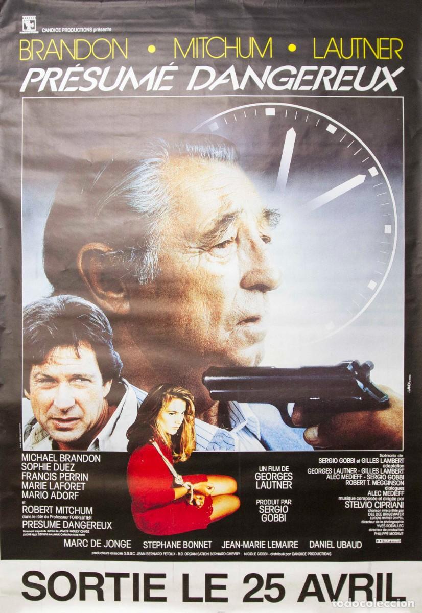 Arte: PR&Eacute;SUM&Eacute; DANGEREUX. 1990. OFFSET. 174 x 118 cm. LANDI.