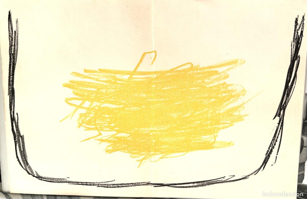 Arte: Antoni Tapies. Litograf&iacute;a a&ntilde;o 1969. Serie Fregoli.