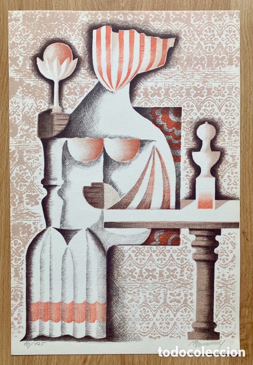 Arte: Litograf&iacute;a Original Jordi Pla Domenech