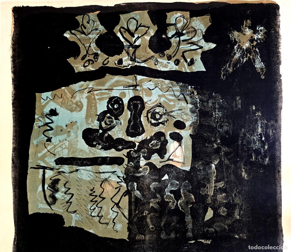 Arte: ANTONI CLAV&Eacute;. Rey de cartas 1958 - Foto 2