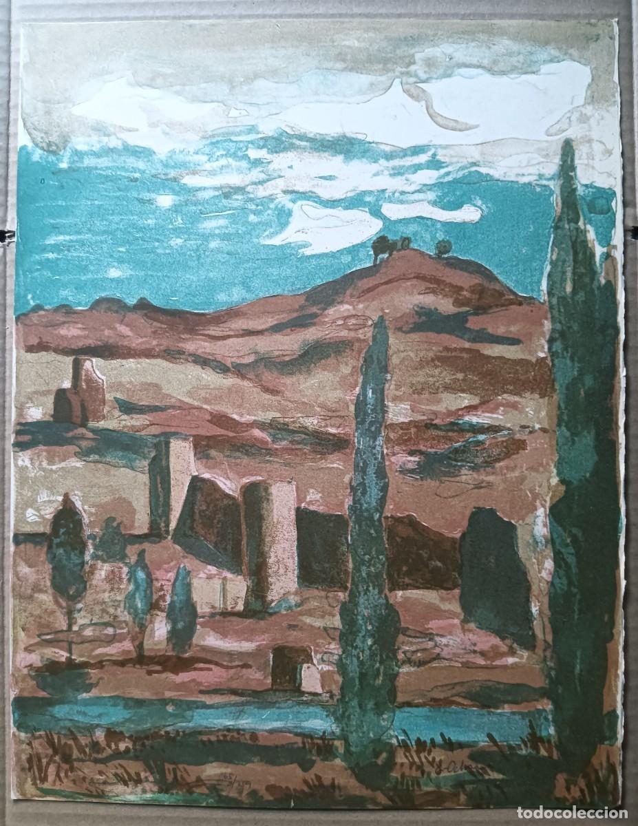 Arte: Luis GARCIA-OCHOA (San Sebasti&aacute;n, 1920) litograf&iacute;a de 1972 de 33x43cms, firmada a l&aacute;piz y numerada 6