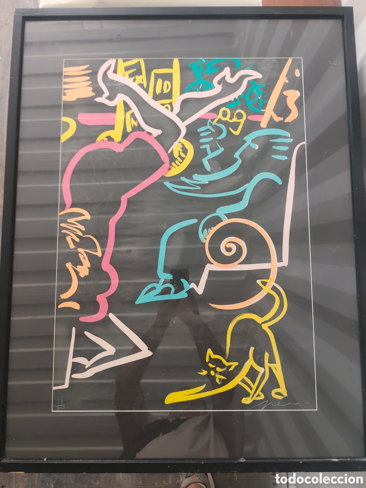 Arte: Litograf&iacute;a Perico Pastor 34/70