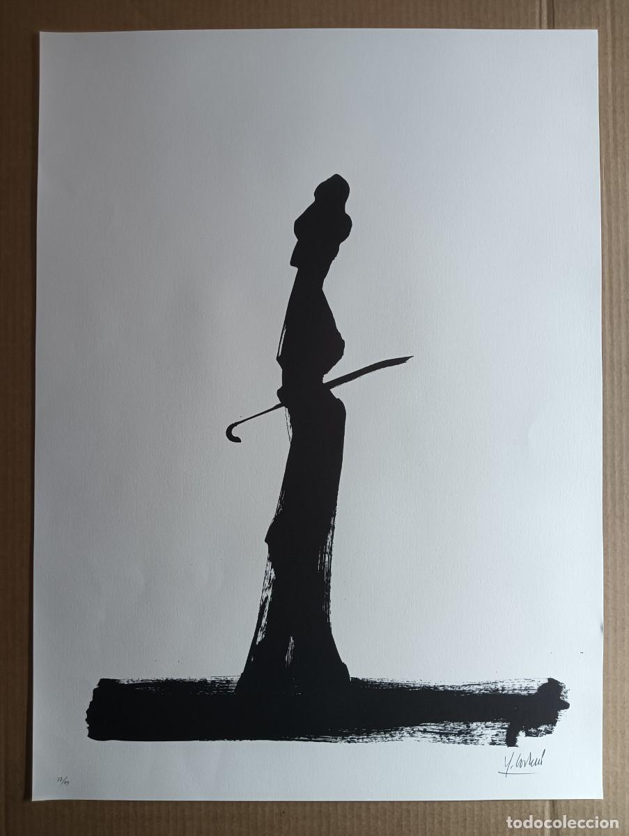 Arte: Xavier Corber&oacute; Olivella (Barcelona 1935&ndash;2017) litograf&iacute;a 1992 de 75x55cms firmada mano y num/99