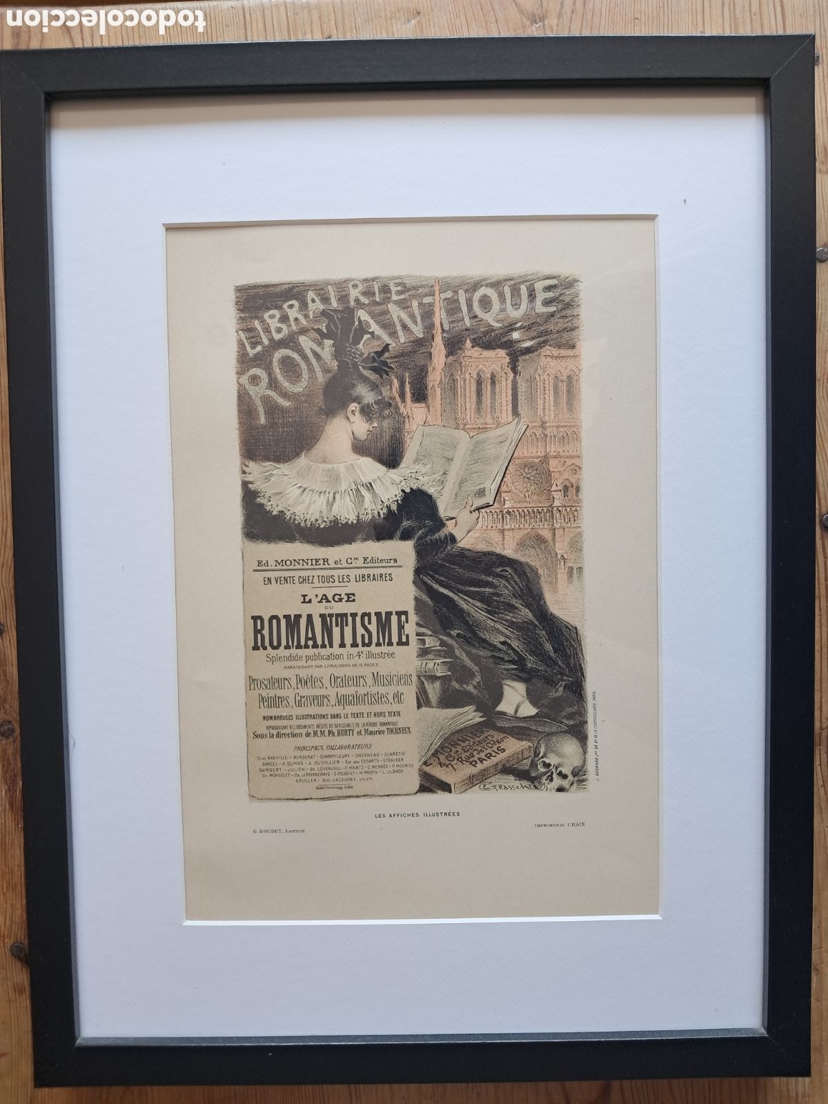 Arte: Litograf&iacute;a original, 1896, Les affiches illustr&eacute;es