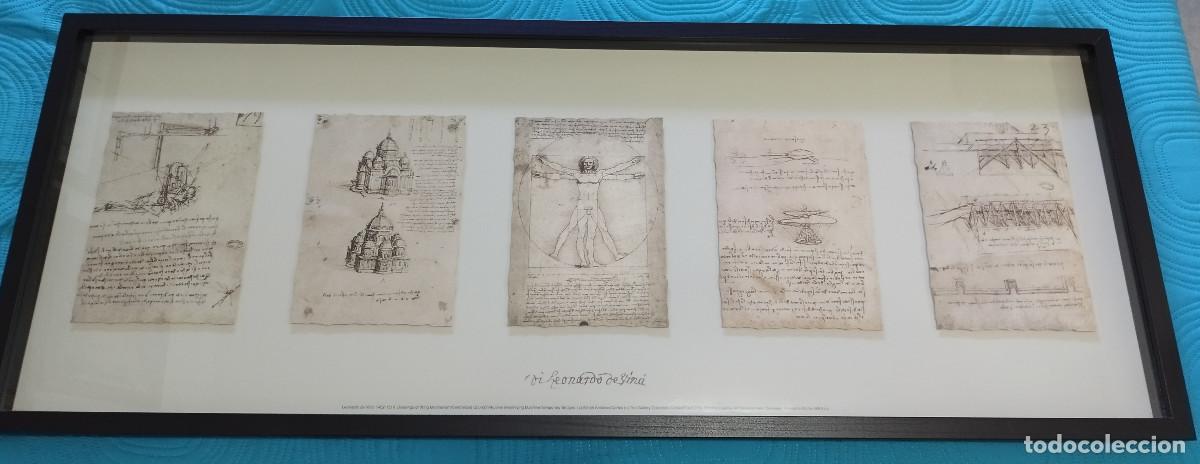 Arte: Cuadro de Ikea Leonardo Da Vinci Olunda 1999 Descatalogado