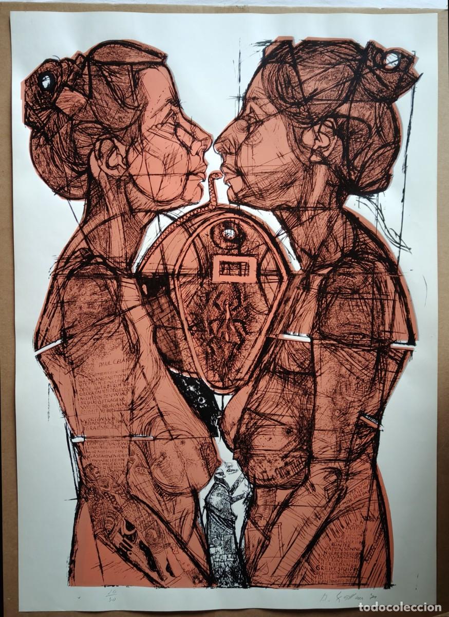 Arte: Arnulf Wallner (1936-1975): serigraf&iacute;a firmada y numerada a mano, 1971