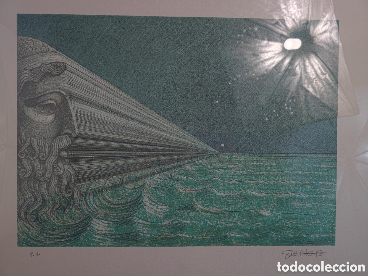 Arte: Litografia de Josep Maria Subirachs