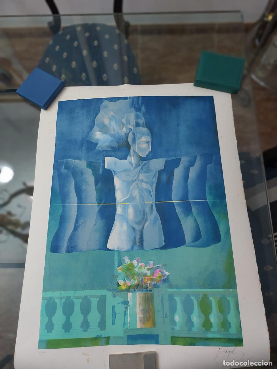 Arte: Josep Baqu&eacute;s. Litografia - Foto 2