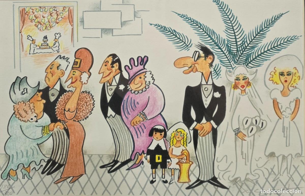 Arte: Litograf&iacute;a de Xavier Cugat