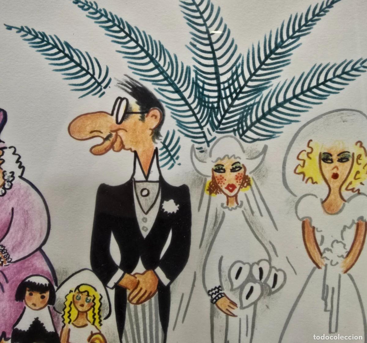 Arte: Litograf&iacute;a de Xavier Cugat (1900-1990) - Foto 5