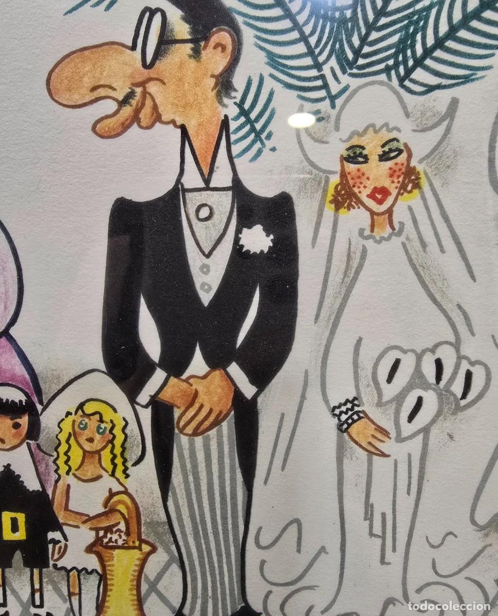 Arte: Litograf&iacute;a de Xavier Cugat (1900-1990) - Foto 6