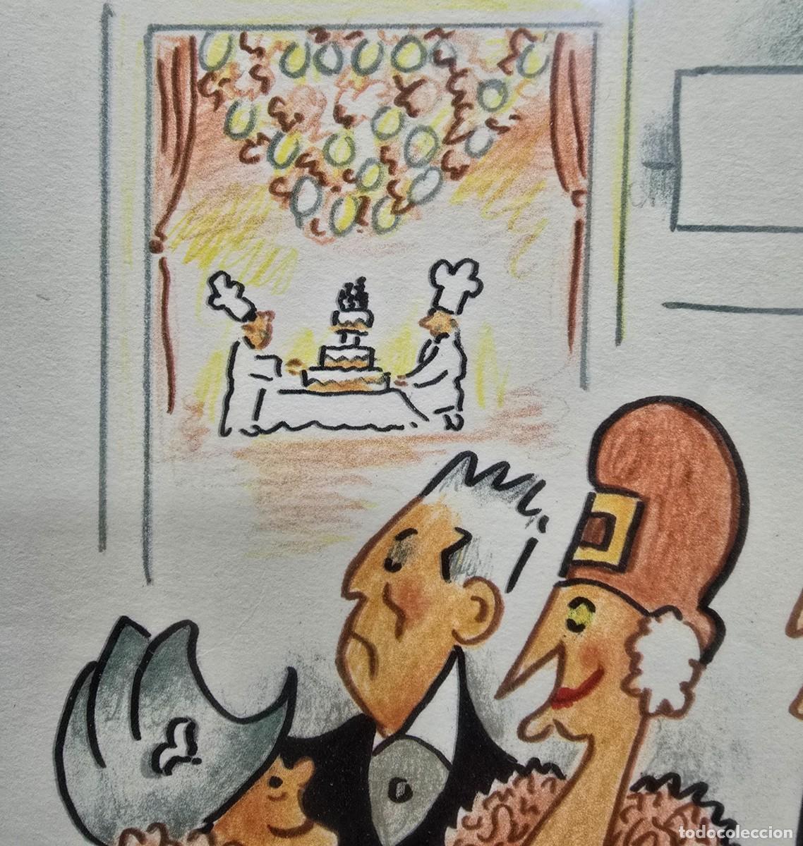Arte: Litograf&iacute;a de Xavier Cugat (1900-1990) - Foto 10