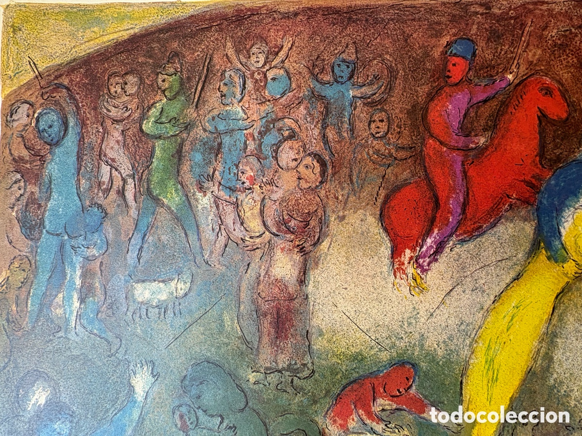 Arte: Marc Chagall litograf&iacute;a Cartel - Foto 2