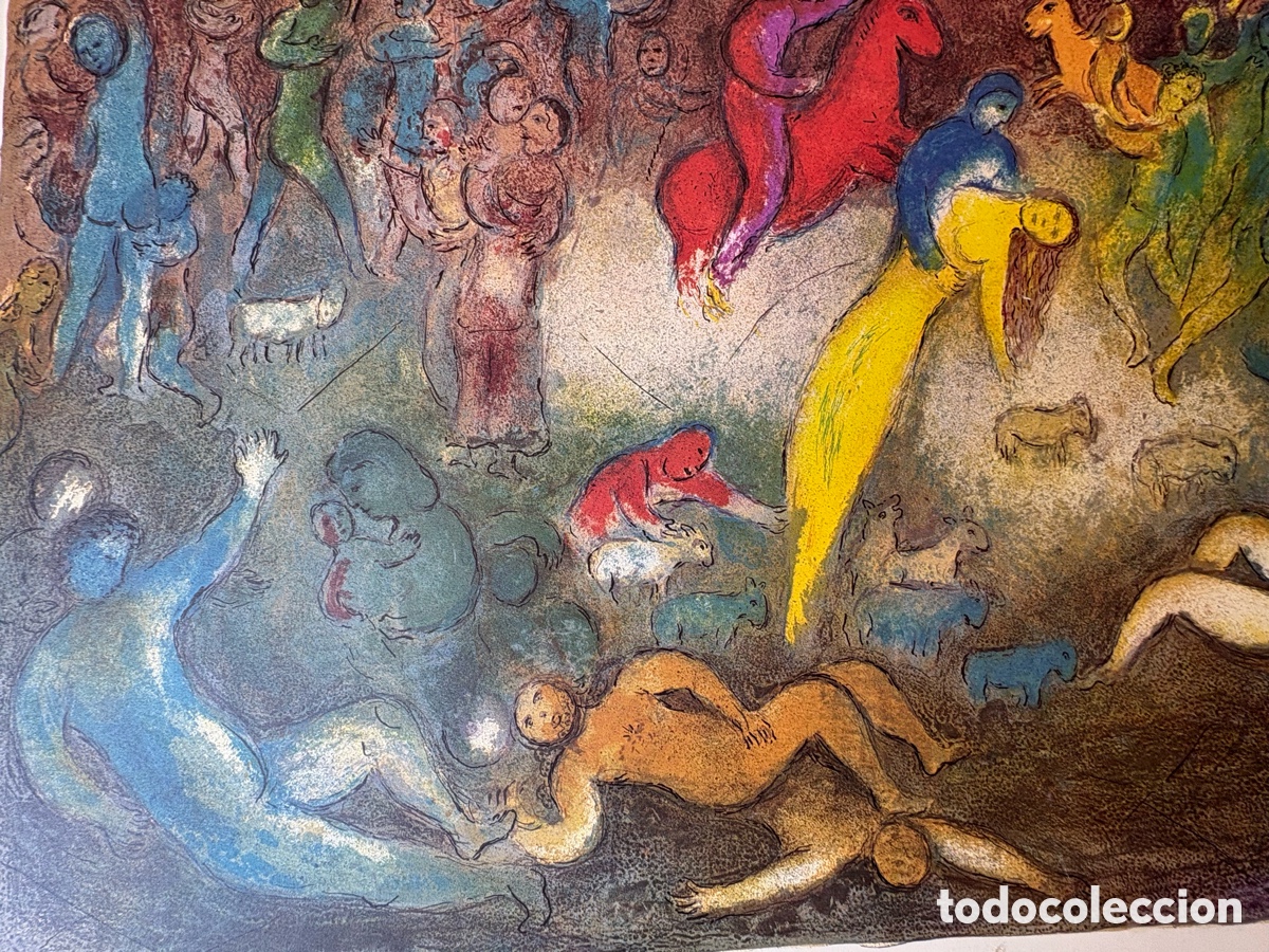 Arte: Marc Chagall litograf&iacute;a Cartel - Foto 4