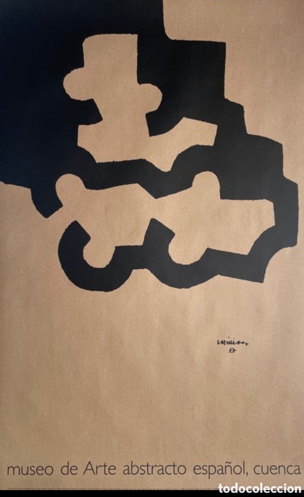 Arte: Cartel Eduardo Chillida &ndash; Museo de Arte Abstracto Espa&ntilde;ol de Cuenca