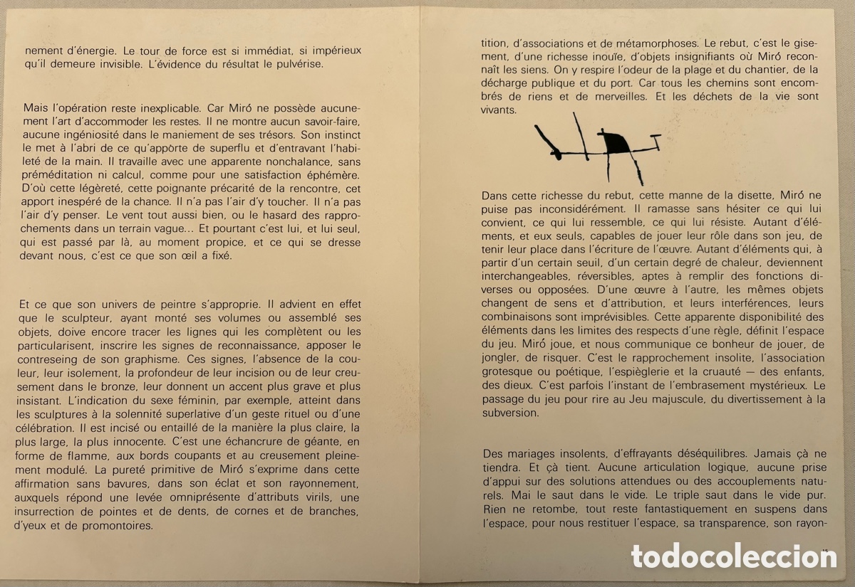 Arte: Litograf&iacute;a Orginal de Joan Mir&oacute; - Foto 6