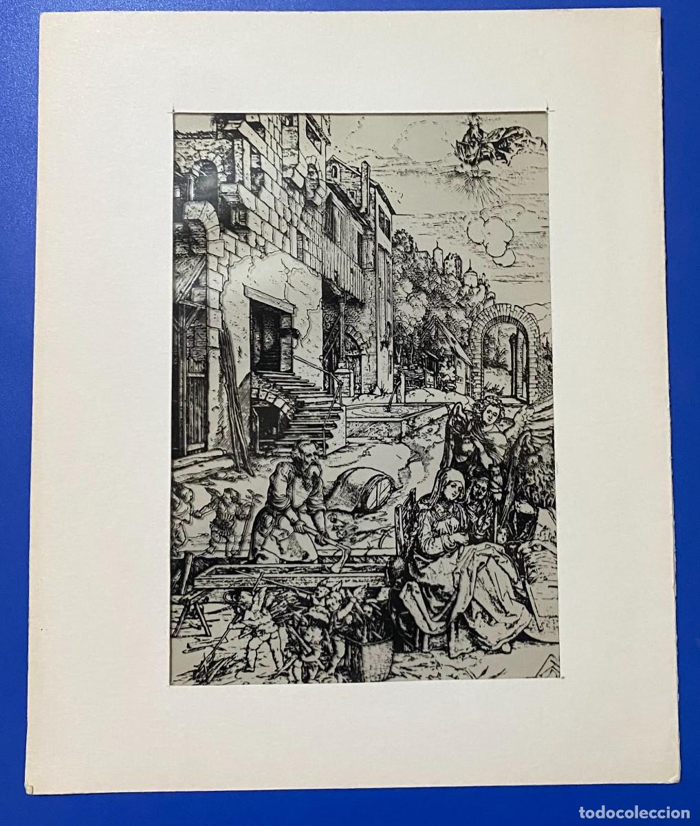 Arte: ALBERTO DURERO HUIDA A EGIPTO LITOGRAFIA