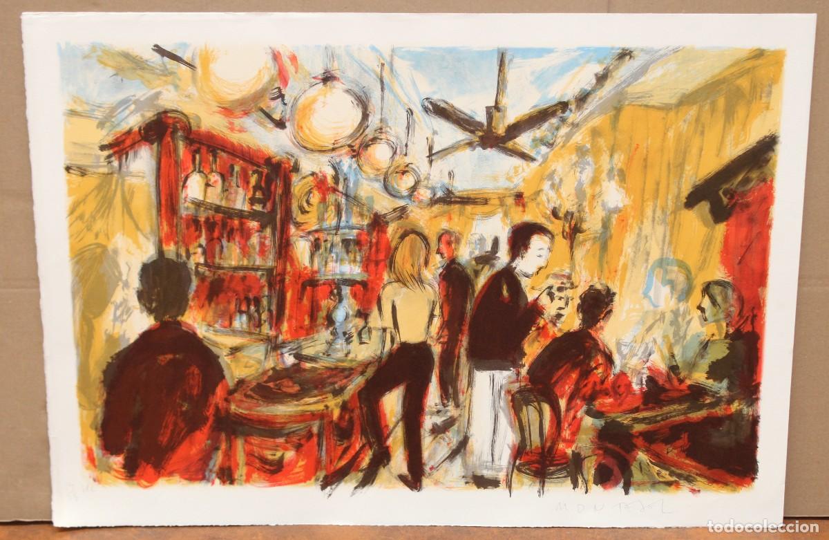 Arte: JAVIER MONTESOL (Barcelona, 1952) LITOGRAFIA FIRMADA MANO. TIRAJE: 14/25 HC