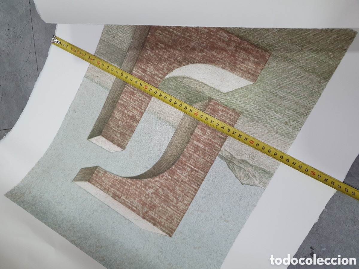 Arte: Litograf&iacute;a de Subirachs. (L10) - Foto 6