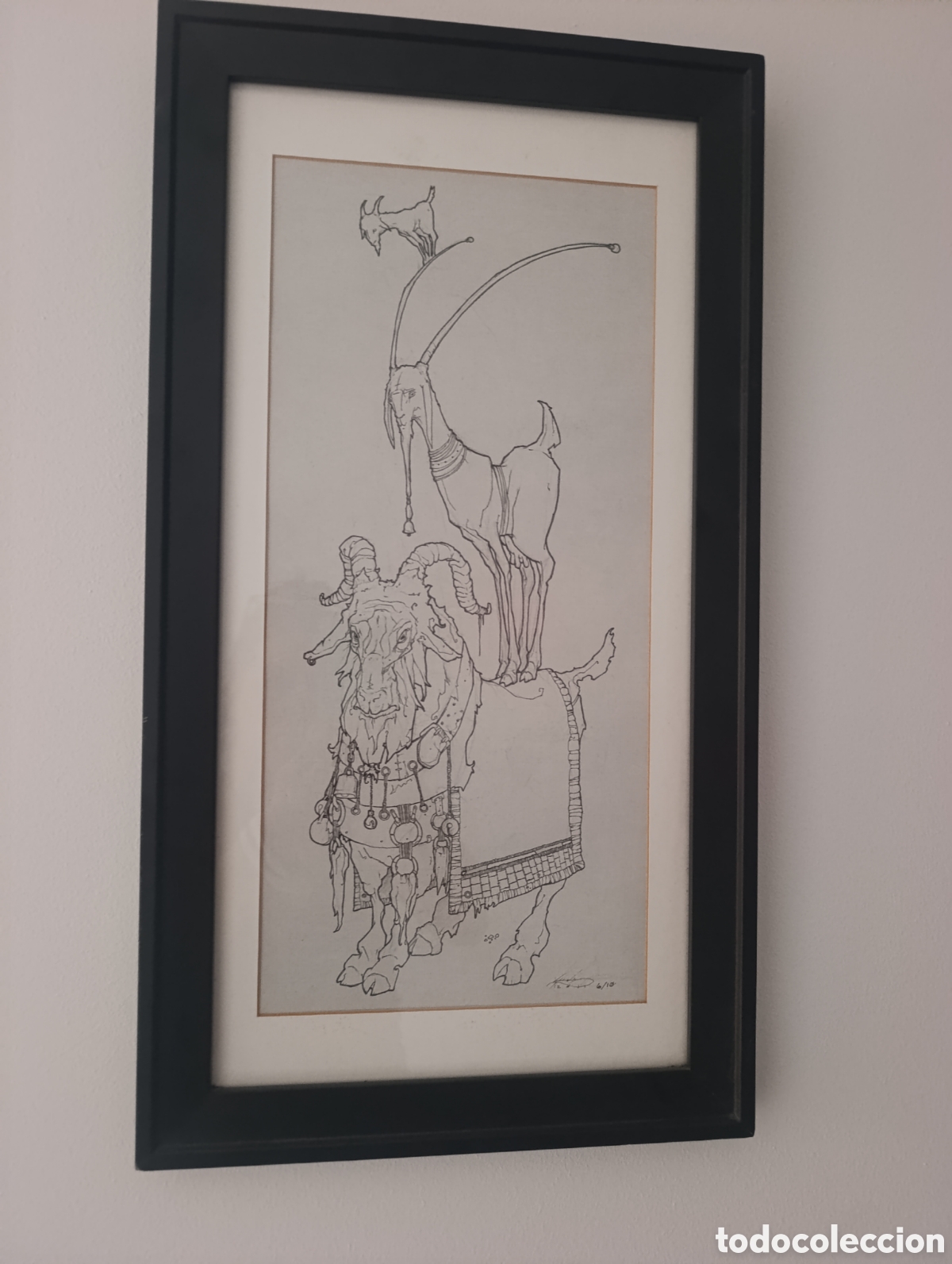 Arte: Grabado / Litograf&iacute;a Edici&oacute;n Limitada 6/10 - Artista Estudio LAIKA (Portland, 2011)