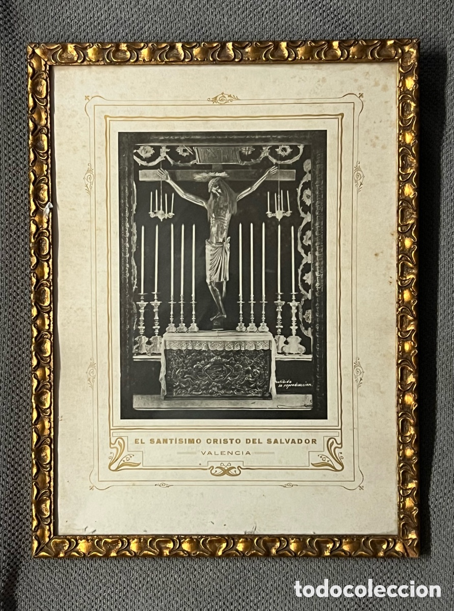 Kunst: SEMANA SANTA MARINERA. EL SANT&Iacute;SIMO CRISTO DEL SALVADOR. Grabado litogr&aacute;fico.. Valencia (h.1940?)