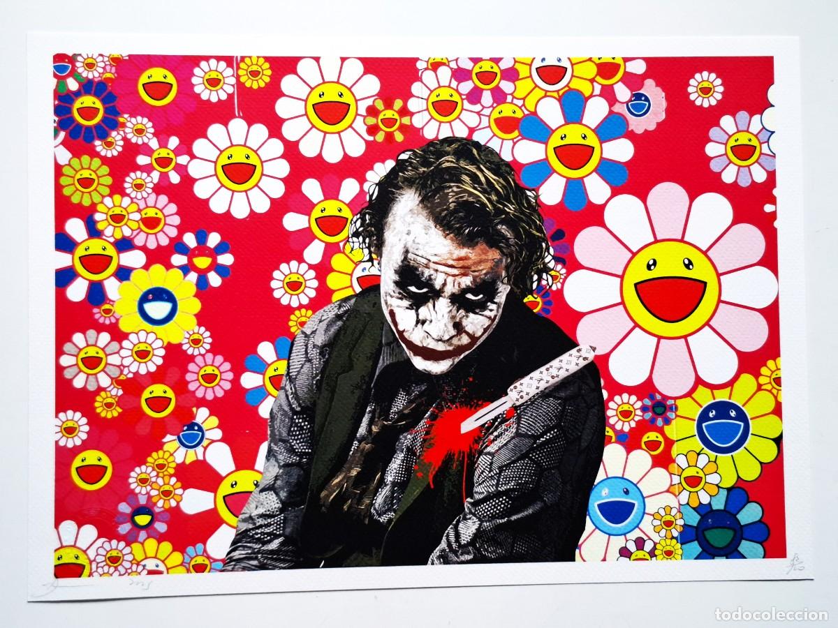 Kunst: DEATH NYC * Joker & K. Haring * LITOGRAFIA * 45x32 CM * LIMITADA # 82/120 FIRMADA