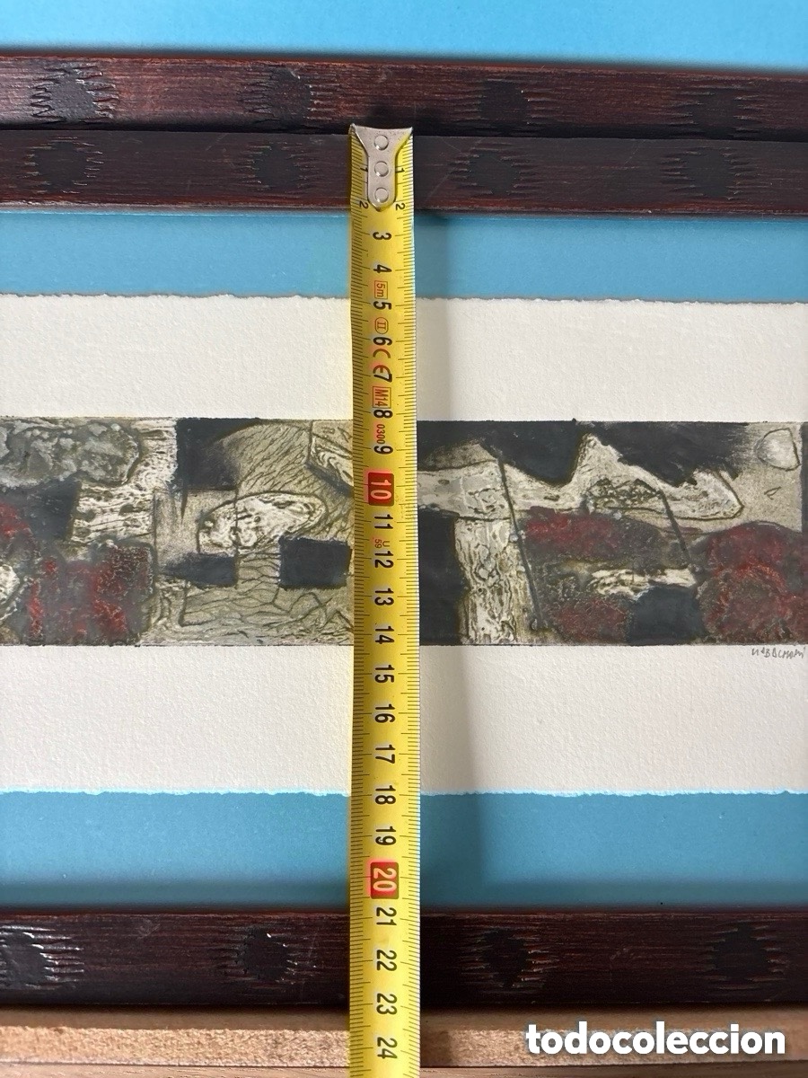 Arte: Pareja de litograf&iacute;as numeradas a identificar (A8) - Foto 10