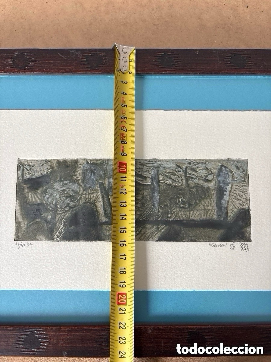 Arte: Pareja de litograf&iacute;as numeradas a identificar (A8) - Foto 11