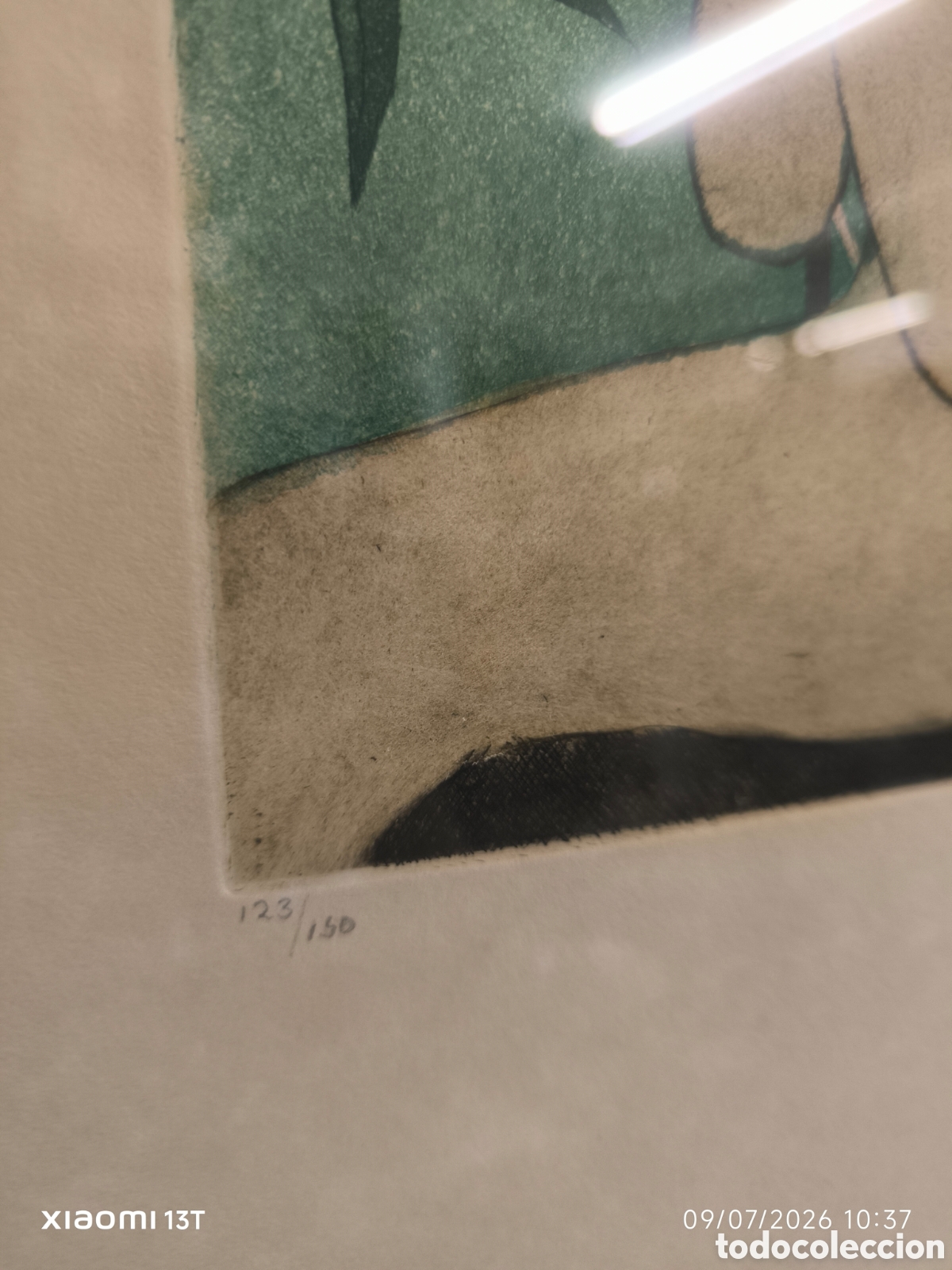 Arte: Litograf&iacute;a firmada y numerada - Foto 2