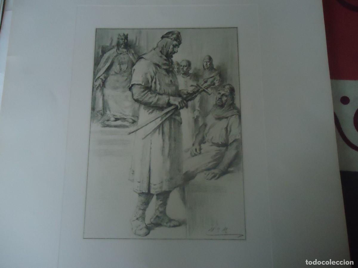 Arte: LITOGRAFIAS DE DIBUJOS CIDIANOS - Foto 3
