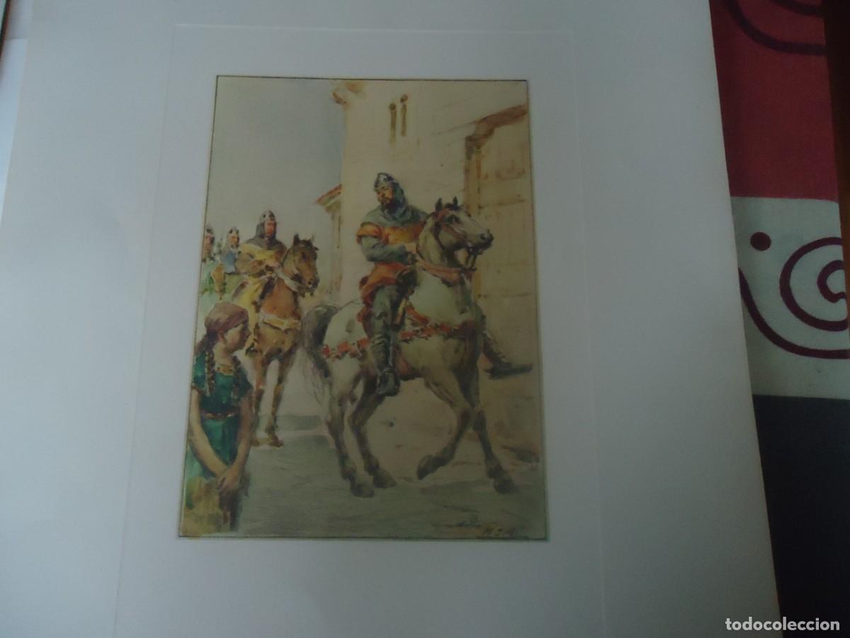 Arte: LITOGRAFIAS DE DIBUJOS CIDIANOS - Foto 4