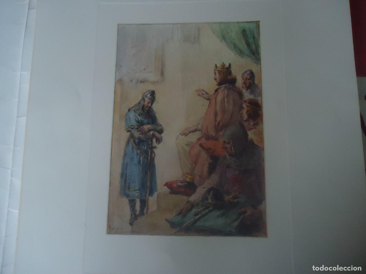 Arte: LITOGRAFIAS DE DIBUJOS CIDIANOS - Foto 7