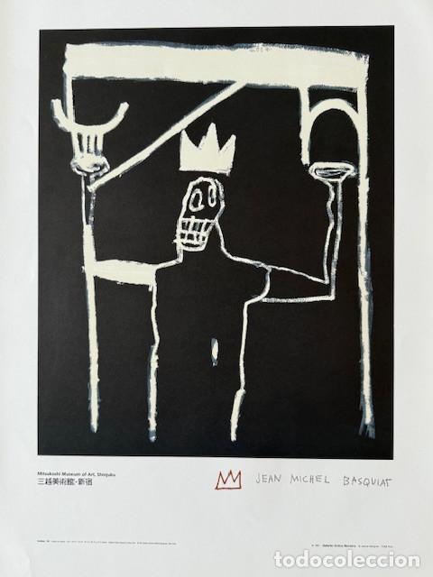 Arte: Jean-Michel Basquiat &ndash; Untitled &rdquo;Le Roi&rdquo; &ndash; Lithographie Enrico Navarra 1997 &ndash; Exposition Mitsukoshi