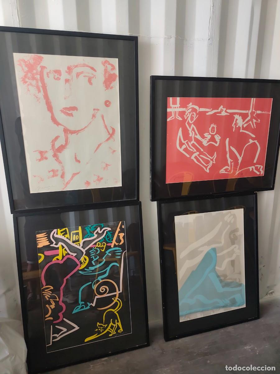 Arte: Decoraci&oacute;n conjunto de obras pintor Perico Pastor