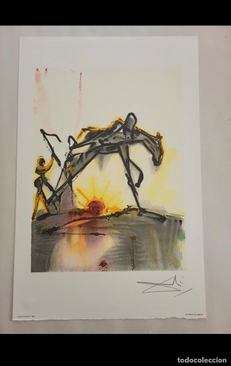 Arte: Salvador Dal&iacute; (1904-1989) &ndash; &ldquo;Le Cheval de labeur&rdquo; (d&rsquo;apr&egrave;s)